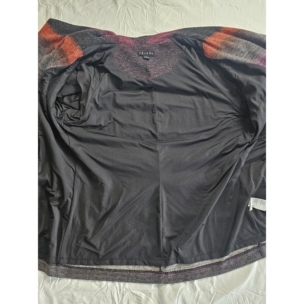 Tribal Double Breasted Striped Color Block Peacoat Size XL - Picture 8 of 15